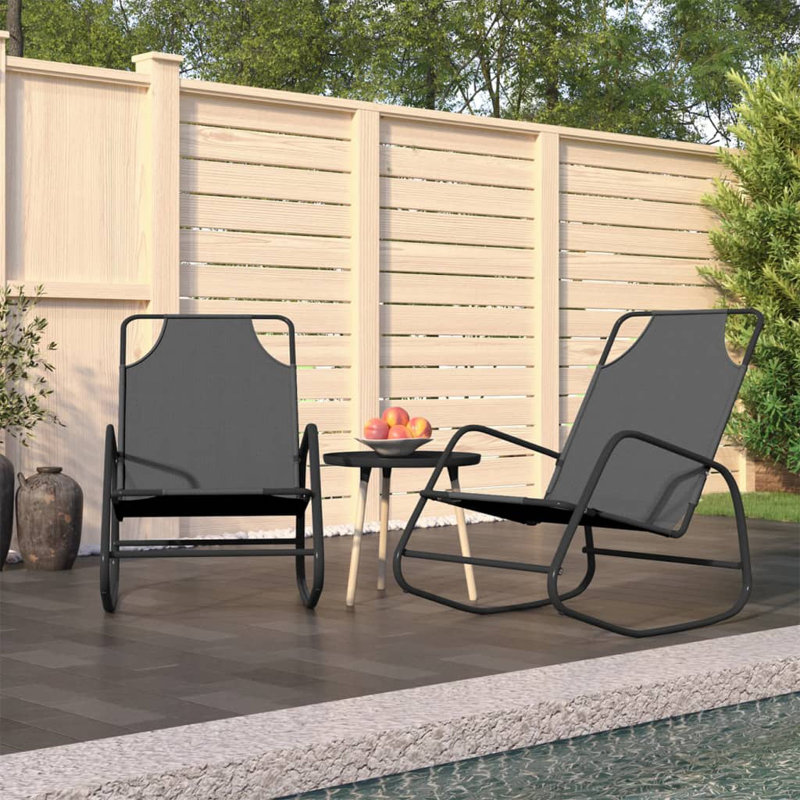 Darweshi Steel Outdoor Chair, Grey