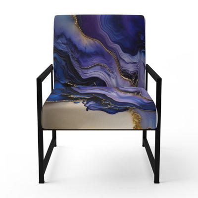 Crillon - Fauteuil d'appoint rembourré en marbre