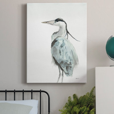 BLUE Heron II - Impression sur toile tendue