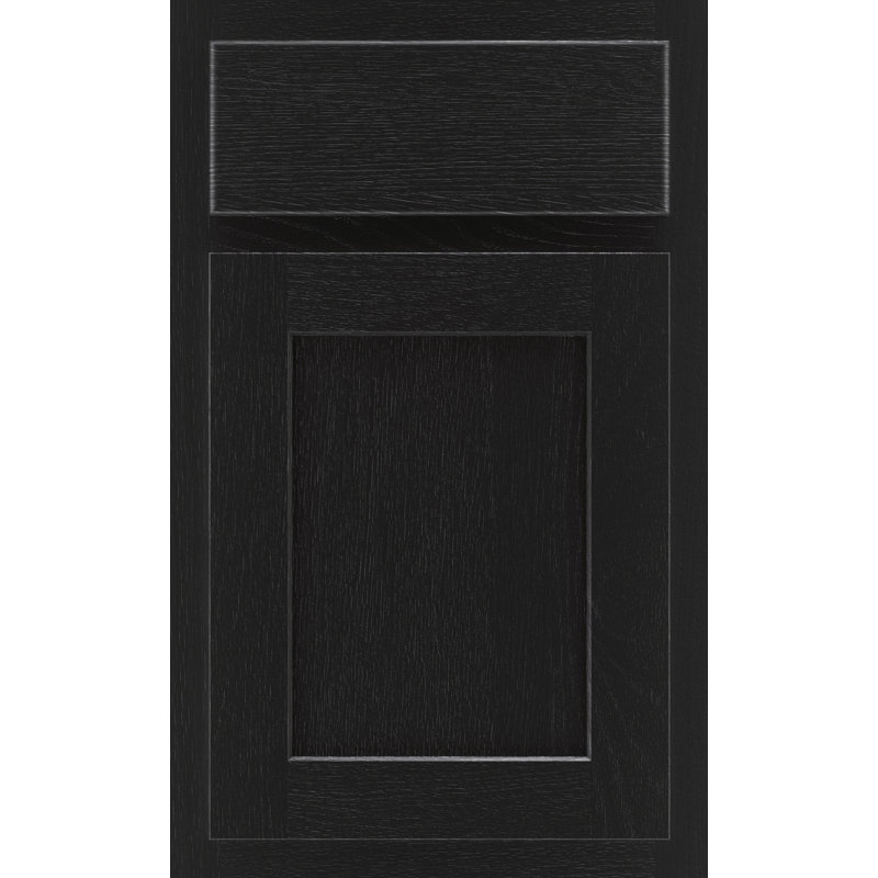 Dwelling Value Claredon Door Sample, Painted Hardwood, Black