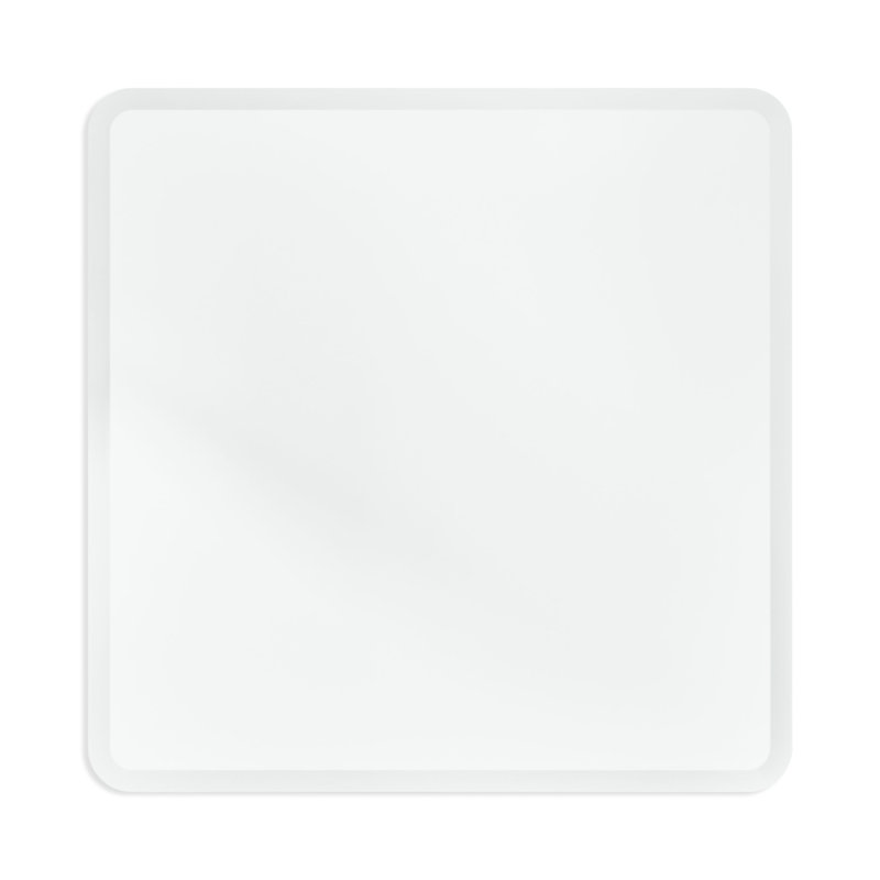 Amoriah Iron Wall Mirror, 30"  x 30"