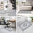 Cushioned Kitchen Rug Sets 3 Piece Anti Fatigue Kitchen Mats for Floor Non Slip Waterproof Kitchen Rugs and Mats Comfort Standing Mat Runner for Home Office,Sink,Laundry-946785360