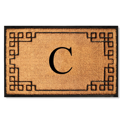 Tapis d'entrée antidérapant Monogram