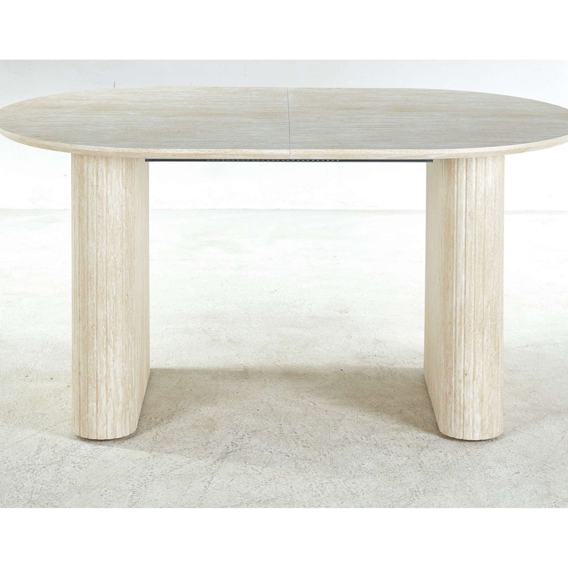Foundry Select Dining Table For 4 - 6 People, Extensible Legs, Low ...