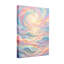 Abstrait tourbillonnant de vagues pastel sur toile-1927154884
