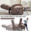 Fauteuil inclinable à deux moteurs Infinity Position Power Lift avec massage thermique et mécanisme de mouvement robuste-1841121922