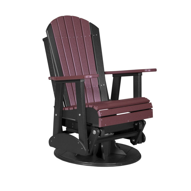Olgrah Outdoor Glider, Cherrywood/Black