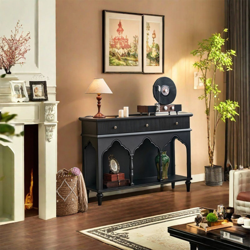 Armoire décorative Elegant, Noir, noir, noir, noir