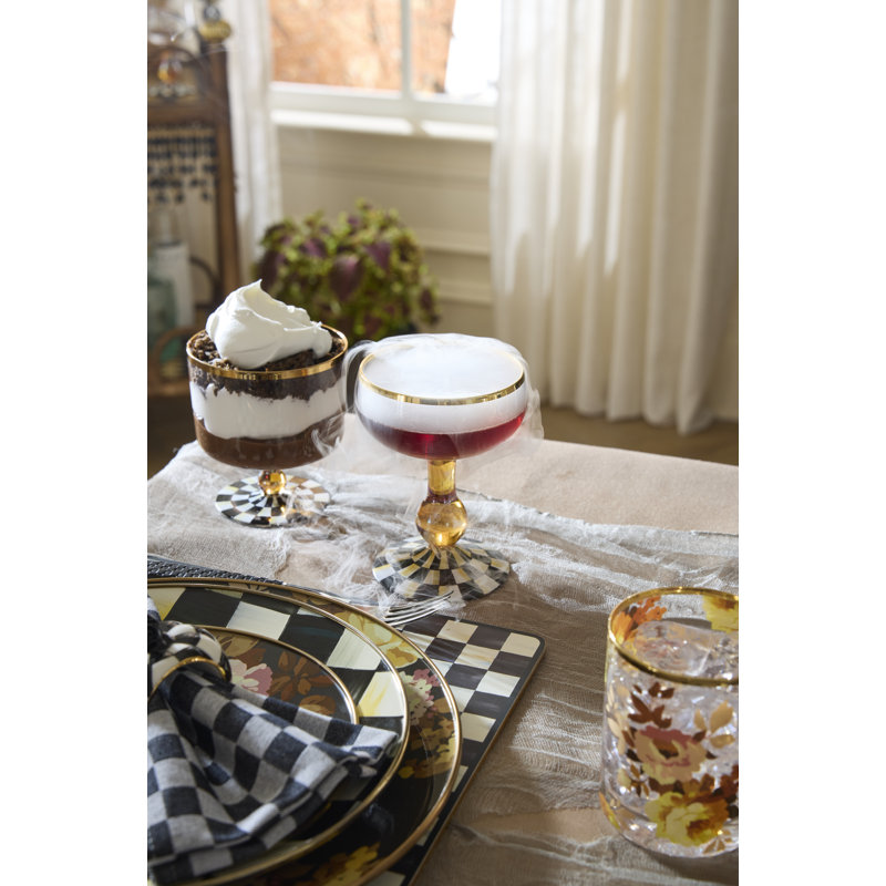 Wild Rose Brown Dinner Plate