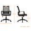 Fauteuil lombaire pivotant à dossier moyen Office-220839909