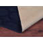 Tapis bleu foncé en polypropylène touffeté à la machine Togut-1880974003