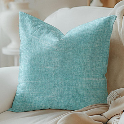 Turquoise Aqua Blue Outdoor Pillow Cover