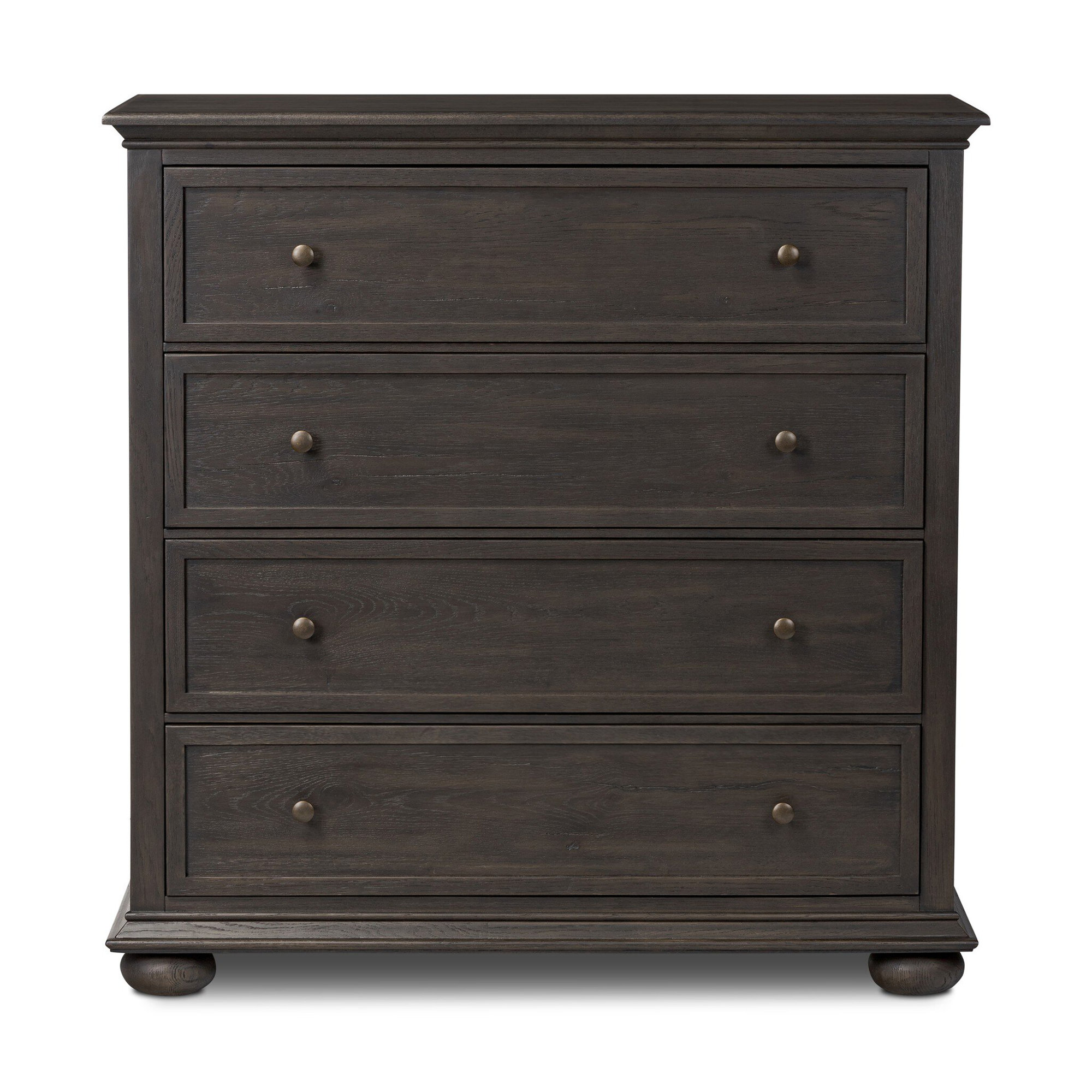Geoffrey Tall Dresser, Smoked Black
