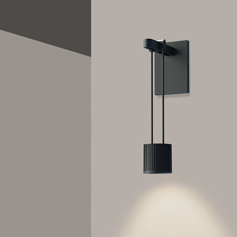 Suspenders® 1 - Light LED Armed Sconce