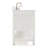73'' Double Bathroom Vanity with White Quartz Top-80478375-80478376-125308780