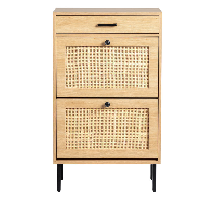 Armoire à chaussures, Bois naturel