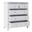 Commode 5 tiroirs en bois massif