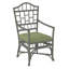 Chippendale Upholstered Arm Chair-1220169755-1252848224