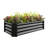 Metal Raised Planter 421Ft For Plants And Herbs, Black, & Long - Lasting Garden Bed, Rectangle Flowers, Plants, Vegetables Rust Proof, Easy To Assemble-688656096-688656097