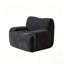 Fauteuil en chenille rembourré avec sièges profonds-1572043544