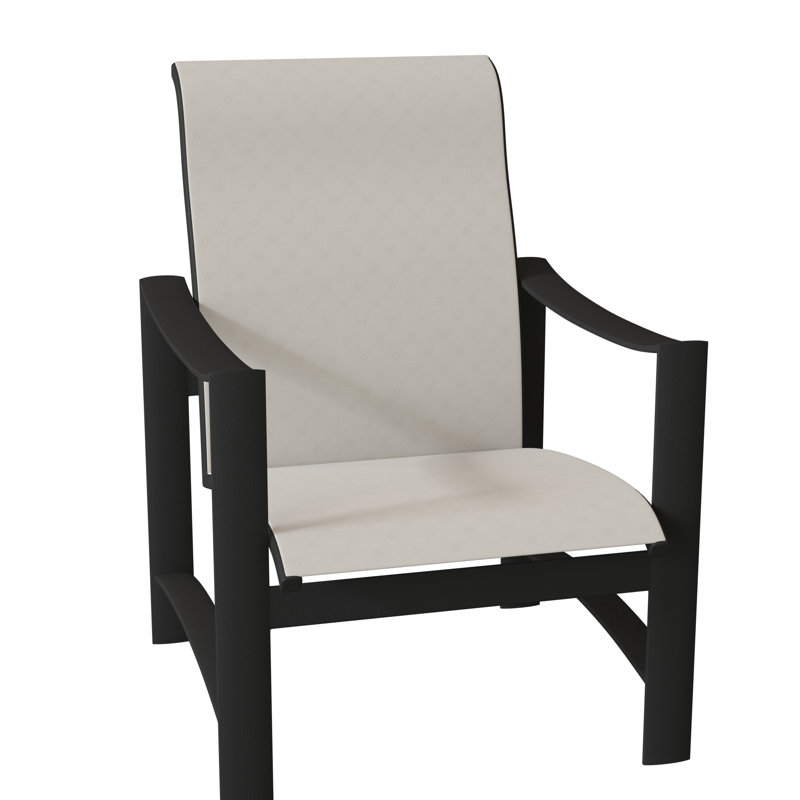 Fauteuil de patio Kenzo, Bogota, Obsidienne