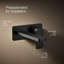 Parallel Wall-Mount Single-Handle Bathroom Sink Faucet-425684890