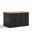 Extendable Kitchen Islands 150 cm W Kitchen Island with