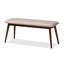Polyester Upholstered Bench