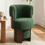 Fauteuil demi-tonneau pivotant 32 po Modern