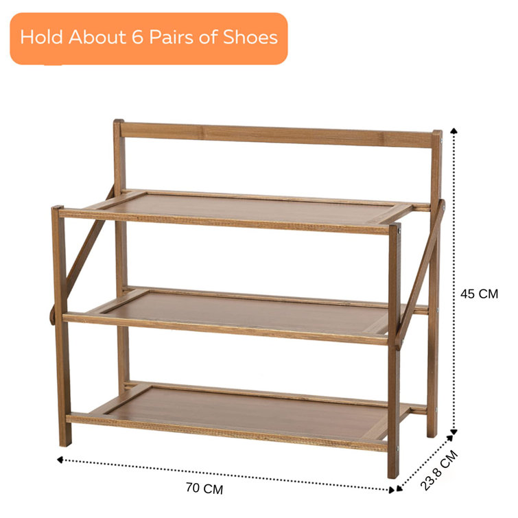 Latitude Run 9 Pair Shoe Rack | Wayfair.co.uk