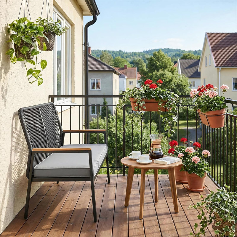Outdoor Lounge Chair, Grey