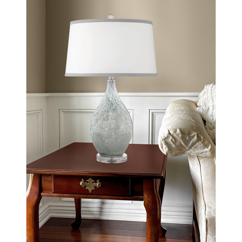 Lampe de table grise 28 "Ravenna