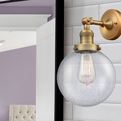 Applique murale pour salle de bain 1 lumière Clementina