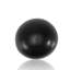 EDIN BALL KNOB; BLACK TIE FINISH