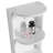 12" Bathroom Wall-Mounted Storage Rack, Float Mounting Design, (KD-Packing)-390401740