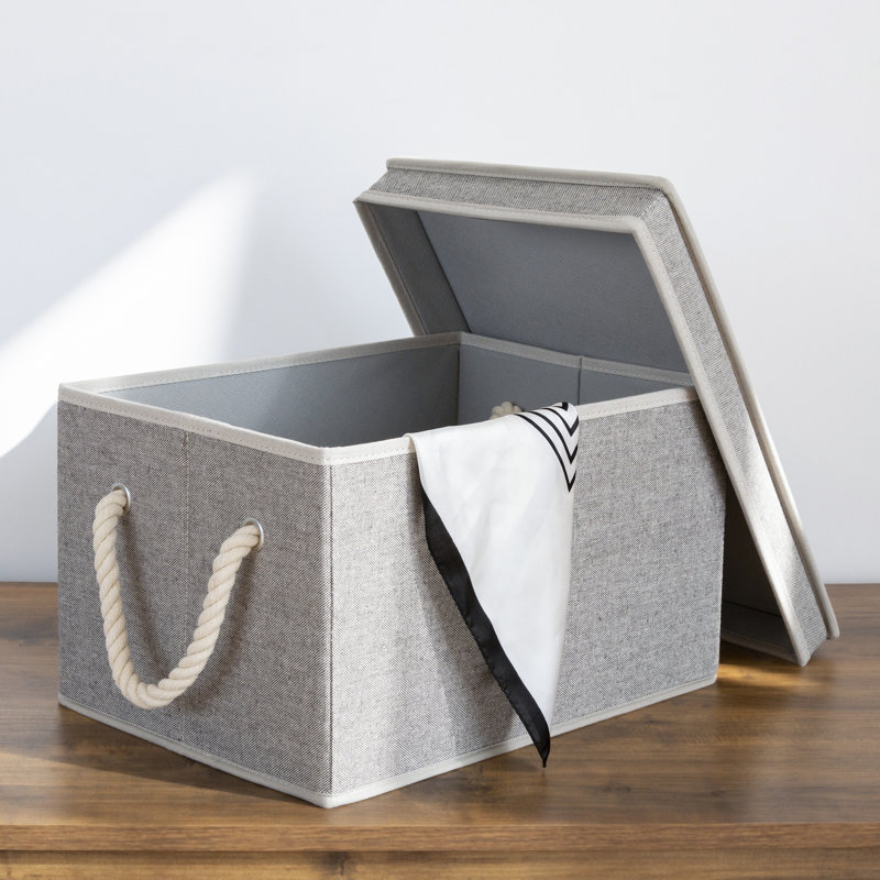 Fabric Storage Box Set with Lid