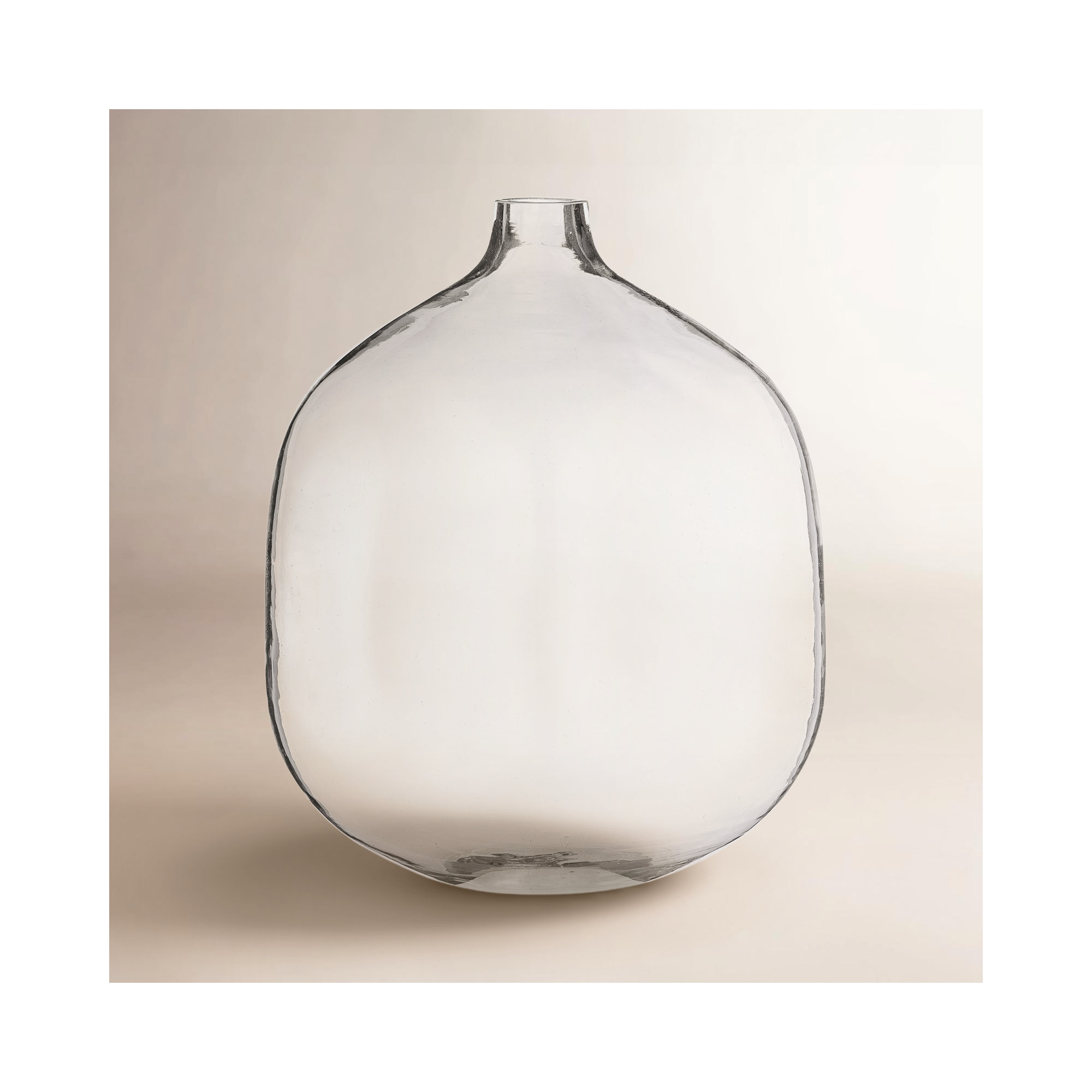 Madaki 8.25'' Glass Table Vase, Clear
