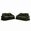 Ensemble de canapé de salon modulaire 2 pièces avec accoudoirs évasés et volants amovibles Classic-1523748448