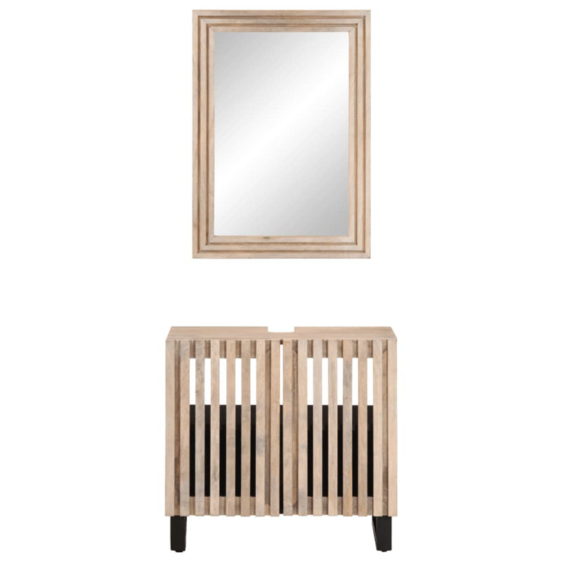 1-5 Bathroom Storage Furniture Set, Sonoma oak