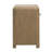Jai 1-Drawer Rubberwood Nightstand, Natural