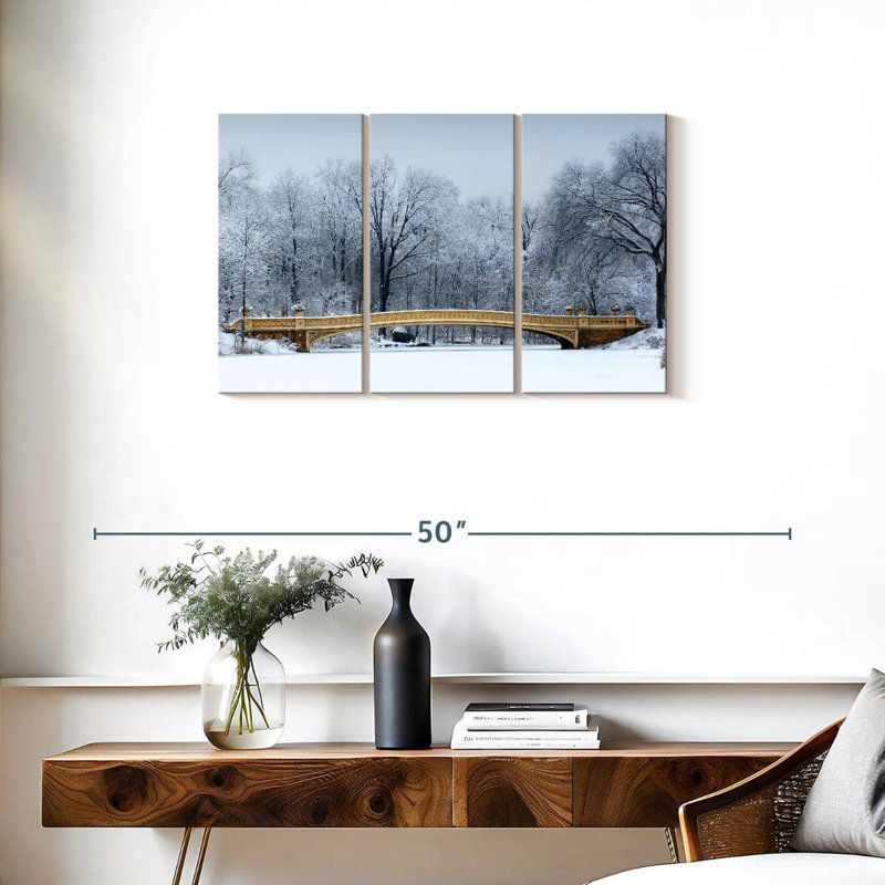 Lilie Bow Bridge, 20" H x 33" W
