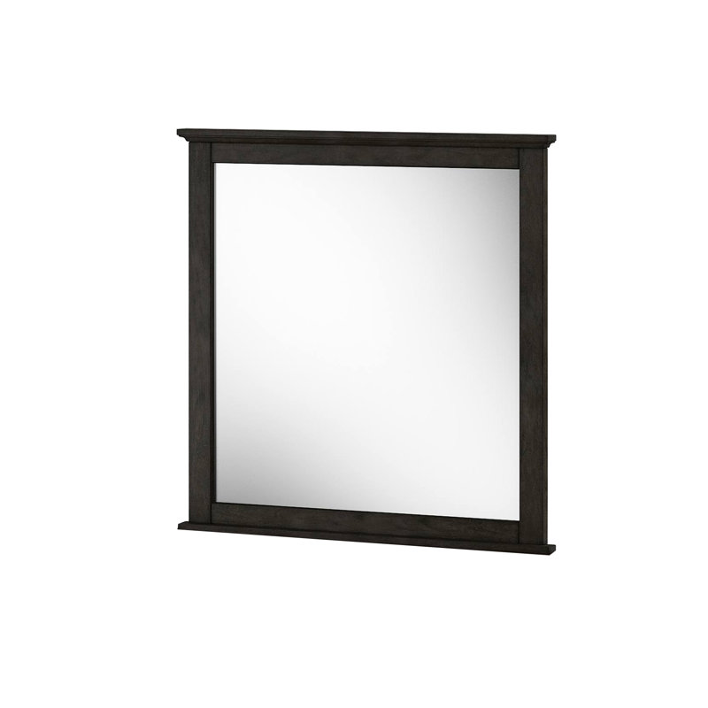 Miroir transitionnel l 40,4 po, noyer