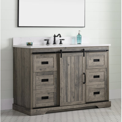 Ensemble de meuble-lavabo simple 48 po Cayden