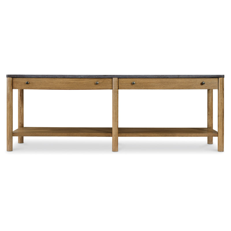 Dilworth 80 in. Stone Console Table
