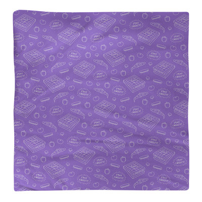 Polyester Abstract Square Napkin