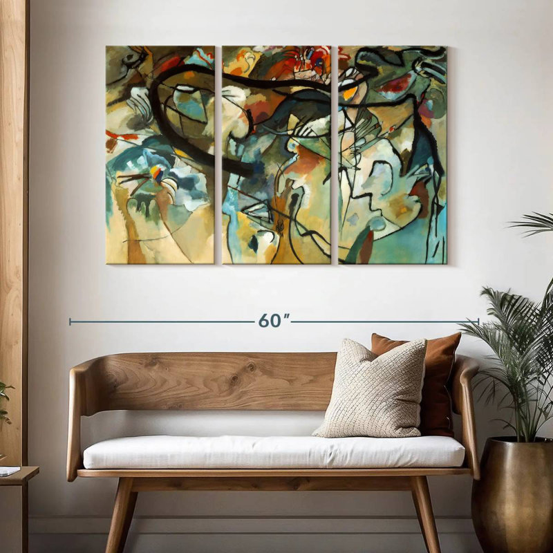 Avery Composition V, 32" H x 50" W