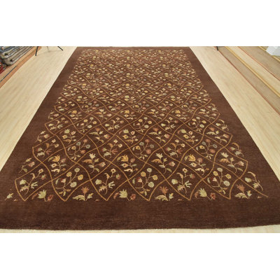 Tapis unique en laine nouvel âge 9 pi 11 po x 13 pi 5 po Muselare