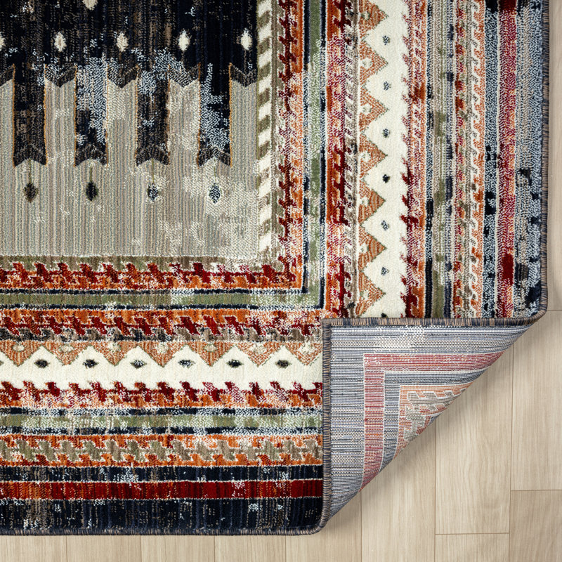 Struan Southwestern Area Rug, Rectangle 7'7" x 10'2"