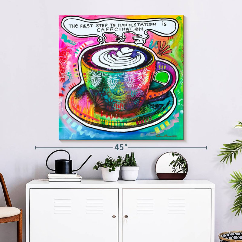 Ketti Caffeination, 33" H x 33" W