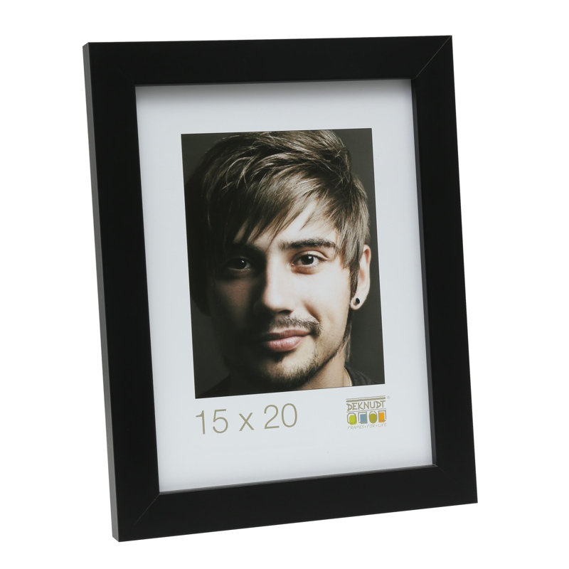 Black Wood Matte Picture Frame, 20" x 30"